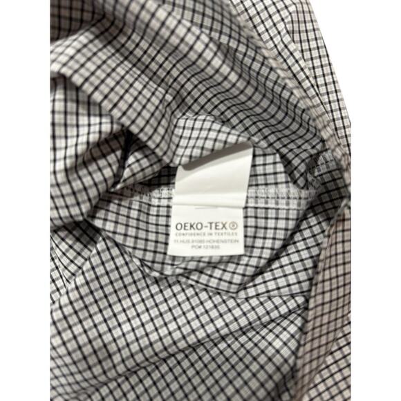 Van Heusen Checked Multicolor Shirt Size 18 34/35 Wrinkle Free Regular Fit NWT - Picture 9 of 15